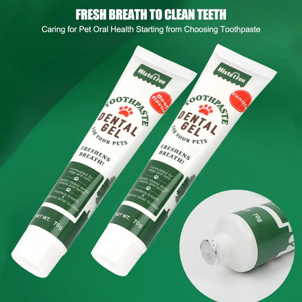 Pet Toothpaste Cleaning Products Vanilla Beef Flavor Dog Toothpaste Dog Oral Cleaning Products Pet Tootpaste Cleaning Supplies